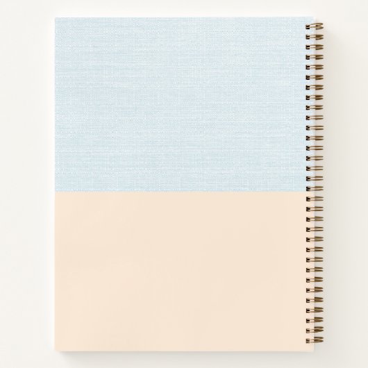 Het gepersonaliseerde Notitieboek van de Nota's va (Achterkant)