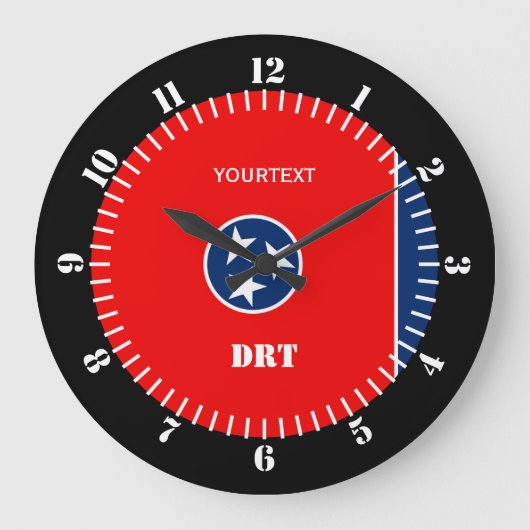 Het gepersonaliseerde Ontwerp van de Vlag van de Grote Klok (Voorkant)