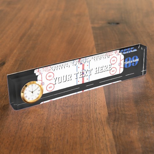 Het gepersonaliseerde Ontwerp van het Diagram van  Naambordje (Zijkant)