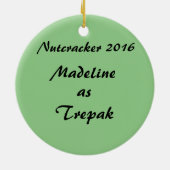 Het gepersonaliseerde Ornament van de Notekraker - (Achterkant)