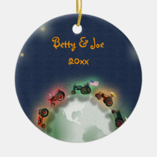 Het gepersonaliseerde Ornament van Kerstmis van de