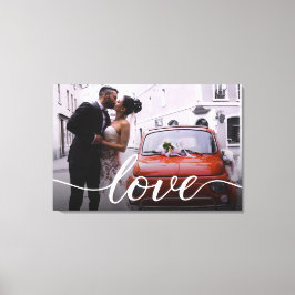 Het gepersonaliseerde Passen getrouwd Weddenschap Canvas Afdruk