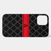Het gepersonaliseerde Patroon van de Omheining van Case-Mate iPhone Case (Achterkant (horizontaal))