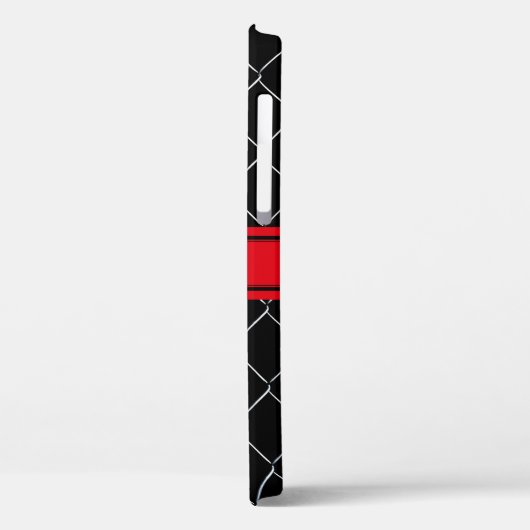 Het gepersonaliseerde Patroon van de Omheining van Case-Mate iPhone Case (Achterkant / Links)