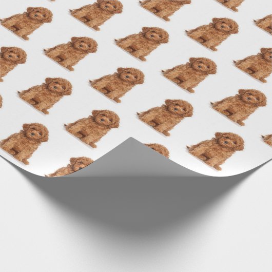 Het gepersonaliseerde patroon van het afbeelding v cadeaupapier (Hoek)