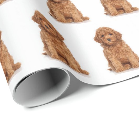 Het gepersonaliseerde patroon van het afbeelding v cadeaupapier (Rol Hoek)