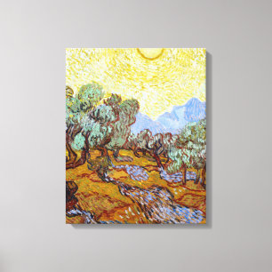 Het gepersonaliseerde PostArt. van het Landschap Canvas Afdruk
