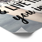 Het gepersonaliseerde Poster van het Citaat van de (Hoek)