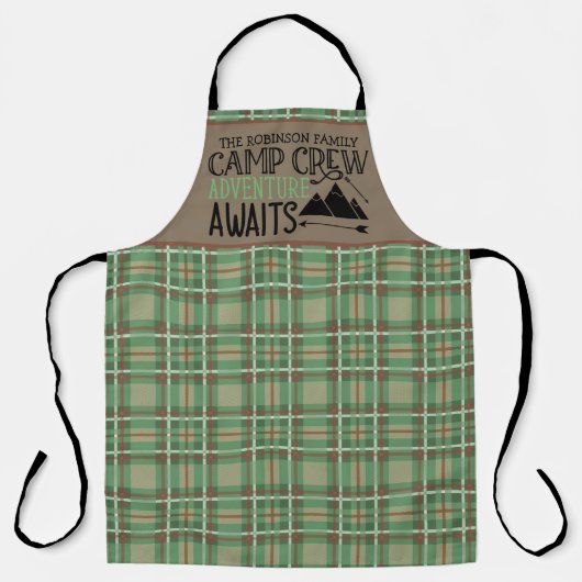 Het gepersonaliseerde Schort van het Adventure van (Voorkant)