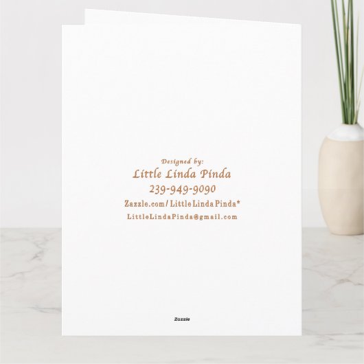 Het gepersonaliseerde Voetbal dankt u Kaarten, Bedankkaart (Achterkant)