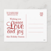 Het gepersonaliseerde Vrolijke Briefkaart van de (Achterkant)