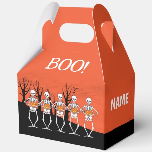 Het geraamte team bedankdoosjes (Achterkant)