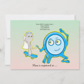 Het gerecht liep weg met het lepeltje Vrijgezellen Kaart (Achterkant)