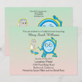 Het gerecht liep weg met het lepeltje Vrijgezellen Kaart (Voorkant / Achterkant)