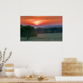 HET GERENOMMEERDE GEBIED VAN DE VINGERMEREN POSTER (Keuken)