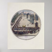 Het gerooide grasmiddel wordt vervoerd poster (Voorkant)