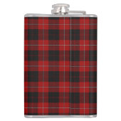 Het Geruite Schotse wollen stof Oude Schot van Heupfles (Achterkant)