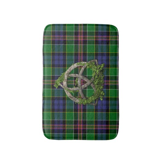 Het Geruite Schotse wollen stof van Allison en de Badmat (Voorkant Verticaal)