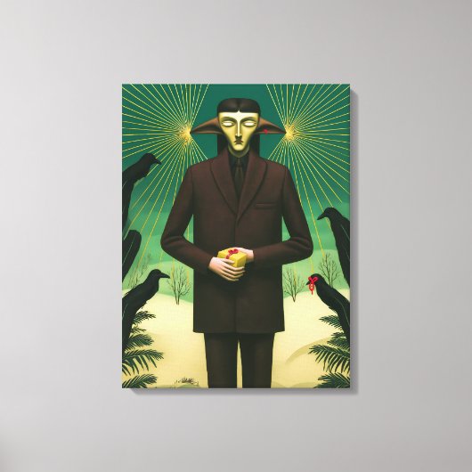 Het Geschenk Canvas Afdruk (Voorkant)