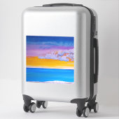 Het geschenk sticker (Koffer)