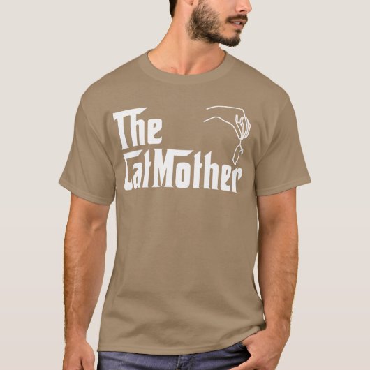 Het geschenk van de Kat Moeder T-shirt (Voorkant)