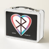 Het geschenk van de liefde Bindrune #RuneKids (Achterkant)