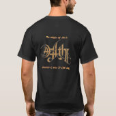 Het geschenk van God is eeuwig leven... T-shirt (Achterkant)