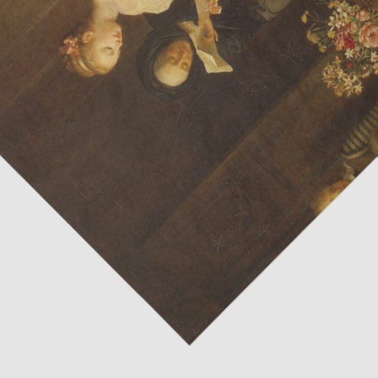 Het geschenk van Marguerite Gerard Tissuepapier (Detail)