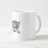 'Het geschenk voor beste vriend en gameliefhebber' Grote Koffiekop (Voorkant rechts)