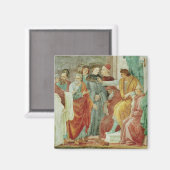 Het geschil met Simon Mago Magneet (Voorkant / Achterkant)