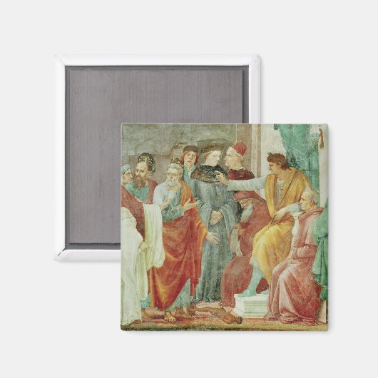 Het geschil met Simon Mago Magneet (Voorkant / Achterkant)