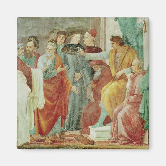 Het geschil met Simon Mago Magneet (Voorkant)