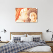 Het geschil van St. Stephen, 1433-34 Canvas Afdruk (Insitu (Slaapkamer))