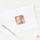 Het geschil van St. Stephen, 1433-34 Vierkante Sticker (Envelop)