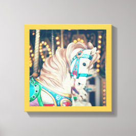 Het geschilderde paard canvas