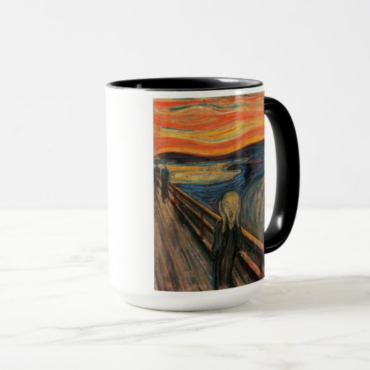 'Het geschreeuw' Mok (Voorkant rechts)