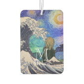 Het geschreeuw op de Grote GolfSterrennacht Luchtverfrisser (Achterkant)