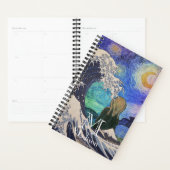 Het geschreeuw op de Sterrennacht van de Grote Gol Planner (Display)