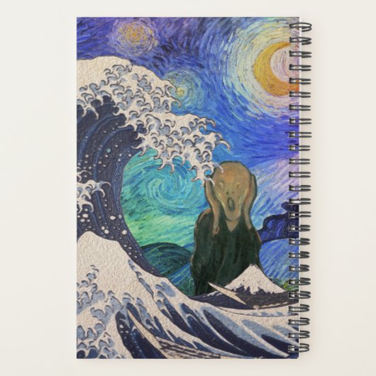 Het geschreeuw op de Sterrennacht van de Grote Gol Planner (Achterkant)