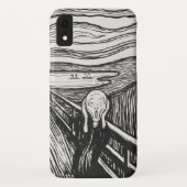 Het geschreeuw van Edvard Munch Black en White Case-Mate iPhone Case (Achterkant)