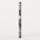 Het geschreeuw van Edvard Munch Black en White Case-Mate iPhone Case (Achterkant/rechts)