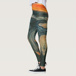 Het geschreeuw van Edvard Munch ~ Schilderen Leggings