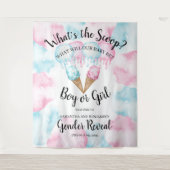 Het geslacht Ice crème laat een terugval zien. Wandkleed (Voorkant)