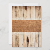 Het geslacht van Boos of Bows onthullen uitnodigin Kaart (Achterkant)