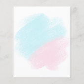 Het geslacht van de begroting openbaart de partij  (Achterkant)