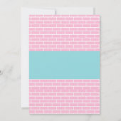 Het geslacht van koekjes onthult partijuitnodiging kaart (Achterkant)