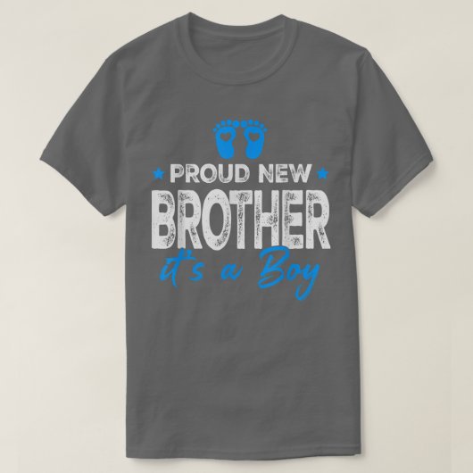 Het  Geslacht van Retro onthullen Nieuwe Broer Het T-shirt (Design voorkant)