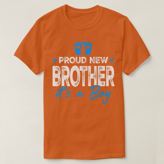 Het Geslacht van Retro onthullen Nieuwe Broer Het T-shirt (Design voorkant)