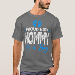 Het  Geslacht van Retro onthullen Oude Nieuwe Mama T-shirt