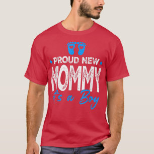 Het  Geslacht van Retro onthullen Oude Nieuwe Mama T-shirt